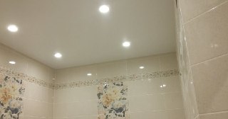 Натяжной потолок в ванную Кумертау, цена от 2120 руб.