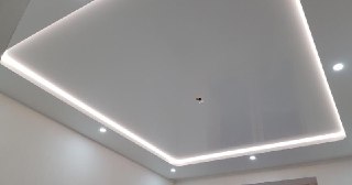 Светодиодные натяжные потолки Кумертау, цена от 1590 руб.