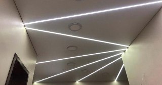 Световые линии на потолке Кумертау, цена от 2650 руб.